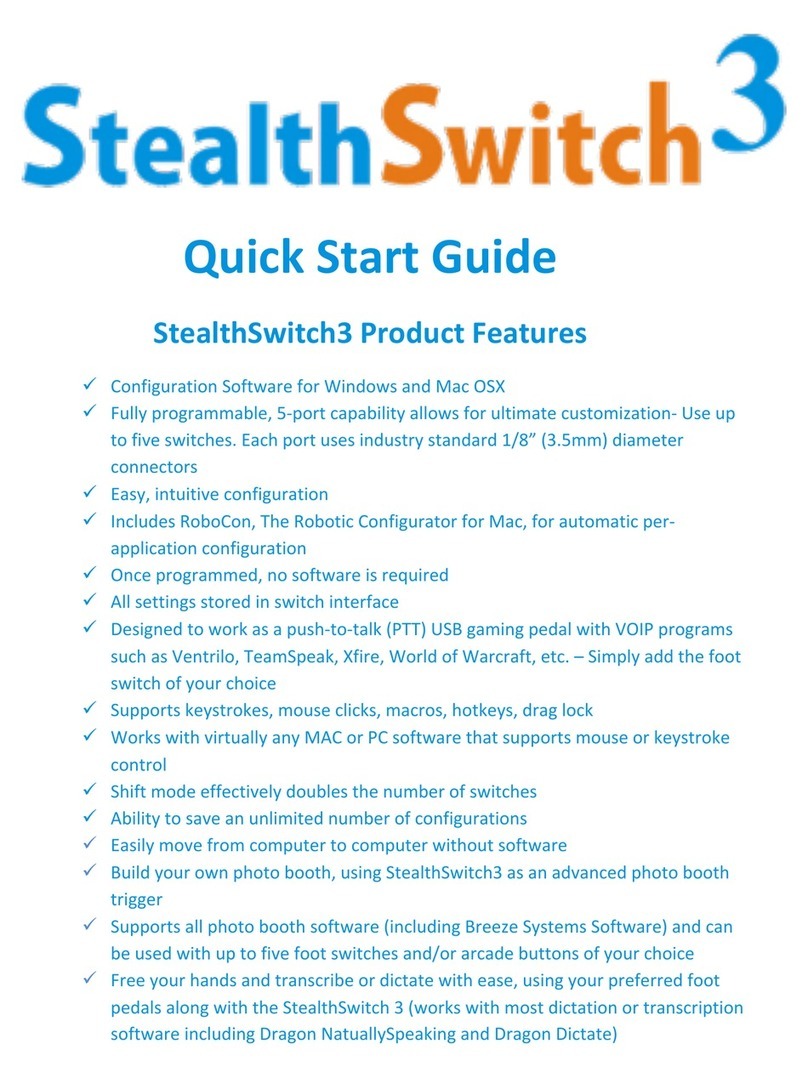 H-Mod StealthSwitch3 quick start guide