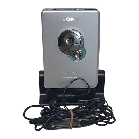 Sony Walkman WM-EX621 User manual