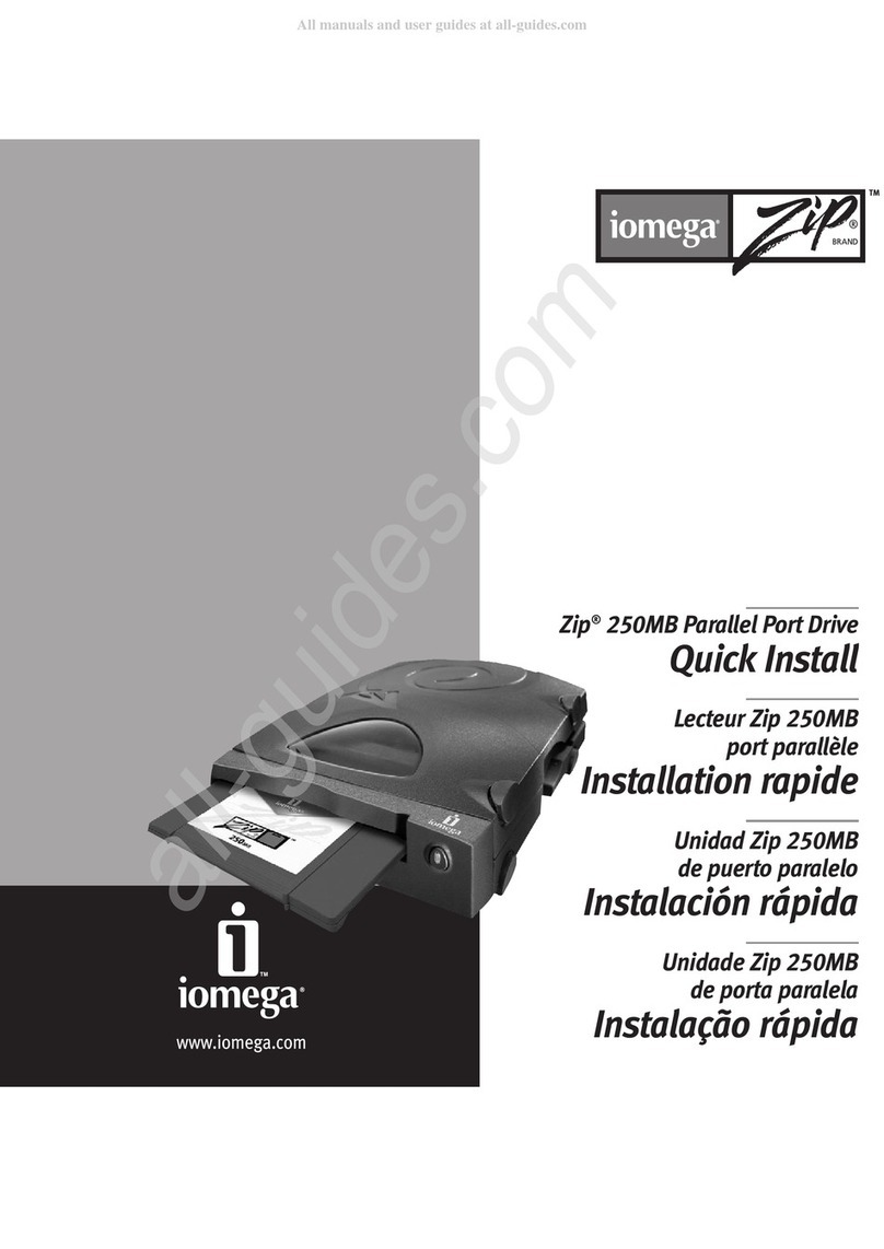 Iomega Zip 250MB Parallel Port Drive Quick install