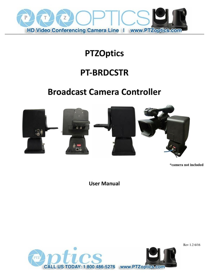PTZOptics PT-BRDCSTR user manual