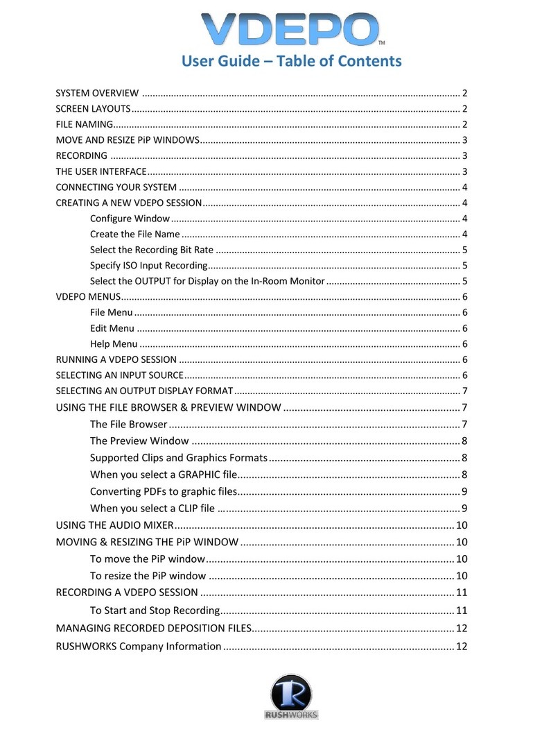 Rushworks VDEPO user guide