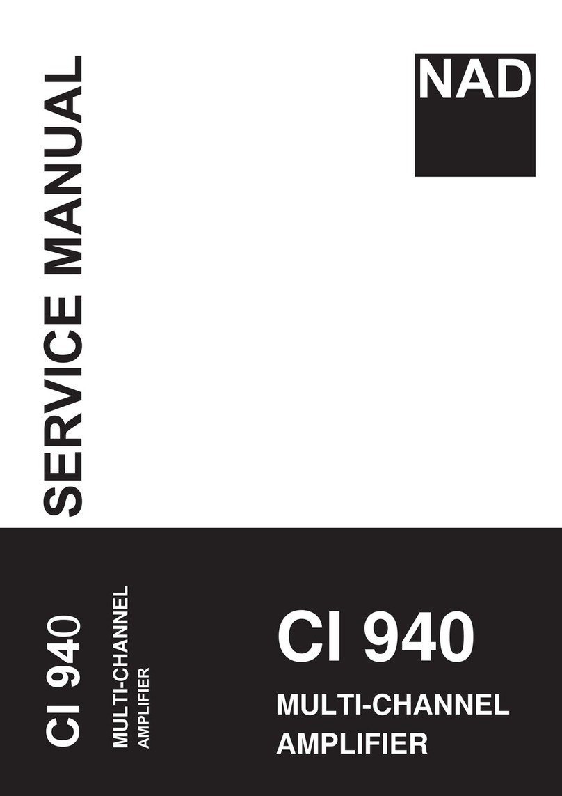NAD CI940 Service manual