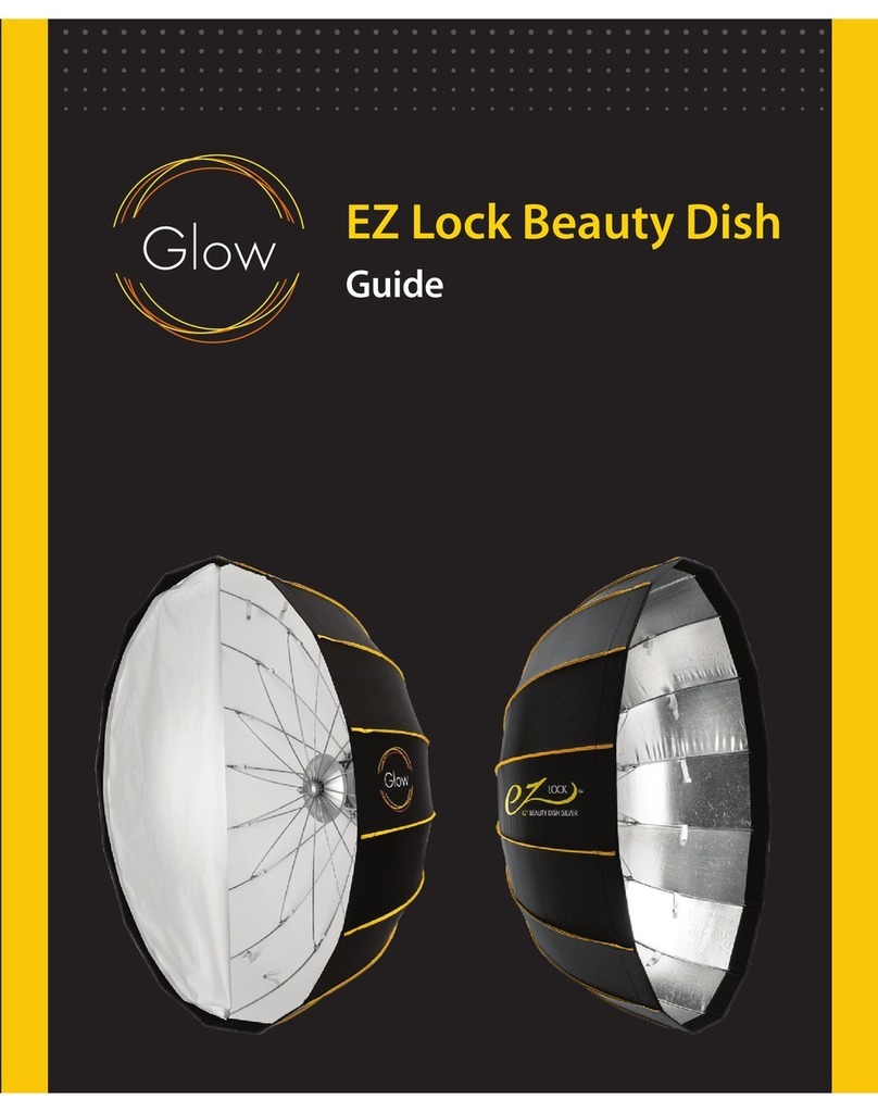 GLOW EZ Lock Beauty Dish Guide