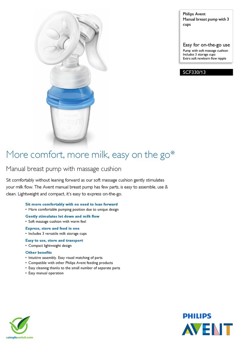 Philips AVENT SCF330/13 Easy manual