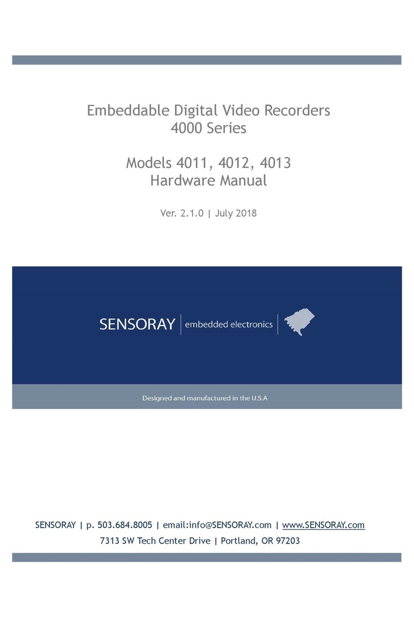 Sensoray 4000 Series Hardware manual