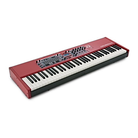 Clavia Nord Electro 6 user manual