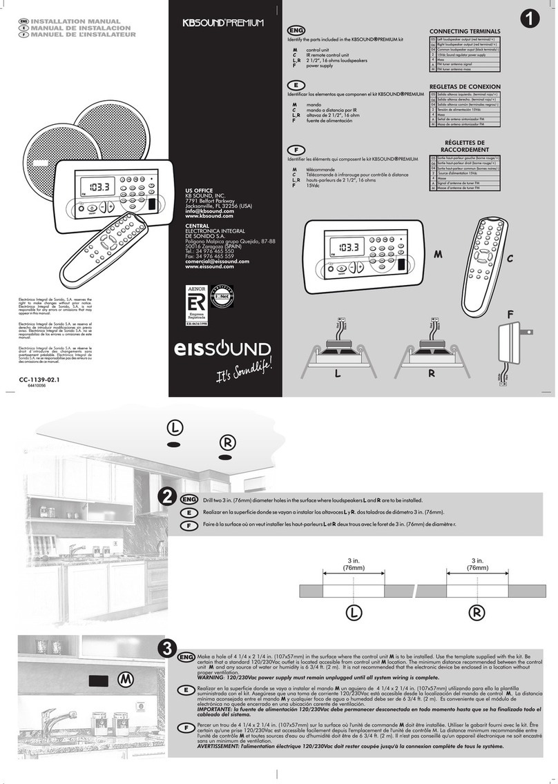 KBSOUND Premium kit installation manual