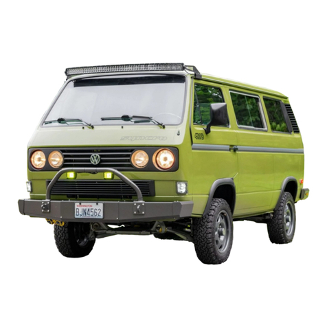 Volkswagen 1987 Vanagon Westfalia Camper Supplement owner's manual