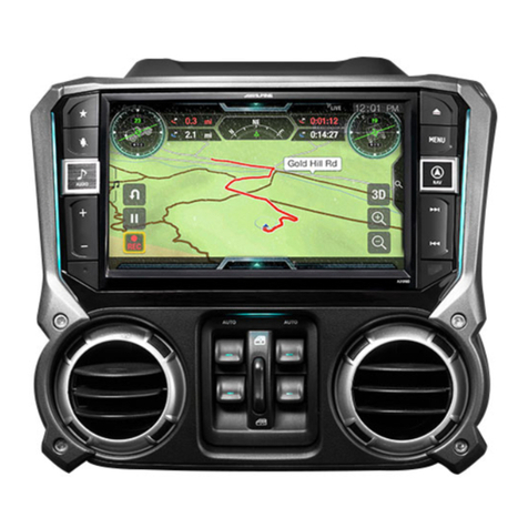 Alpine X209-WRA-OR installation manual