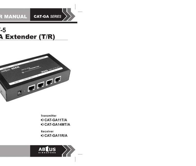 Abtus CAT-GA SERIES user manual