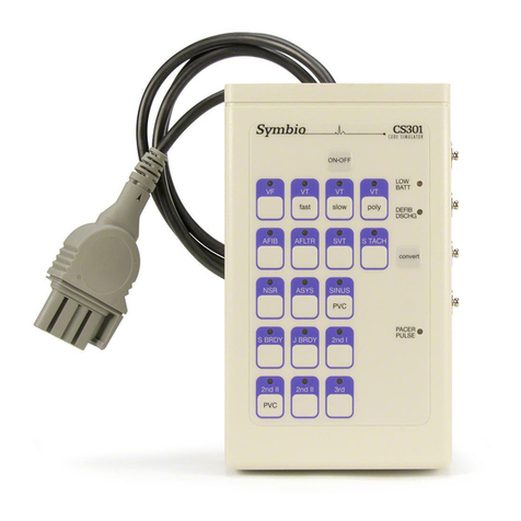 symbio CS301 operating instructions