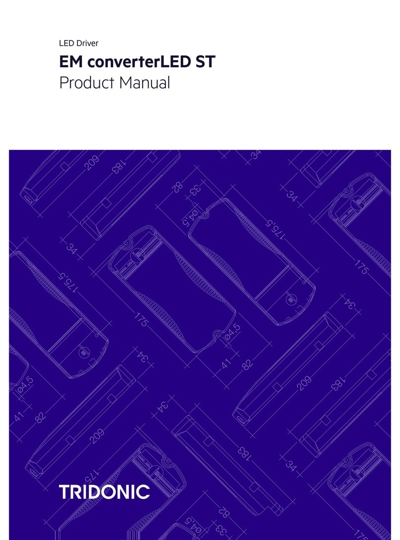 Tridonic EM converterLED ST product manual