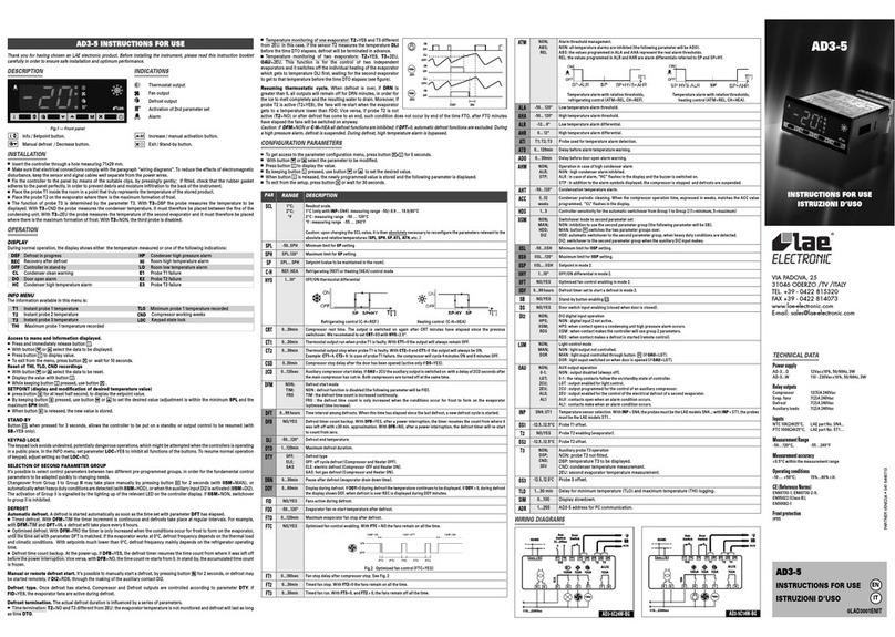 LAE AD3-5 Series User manual