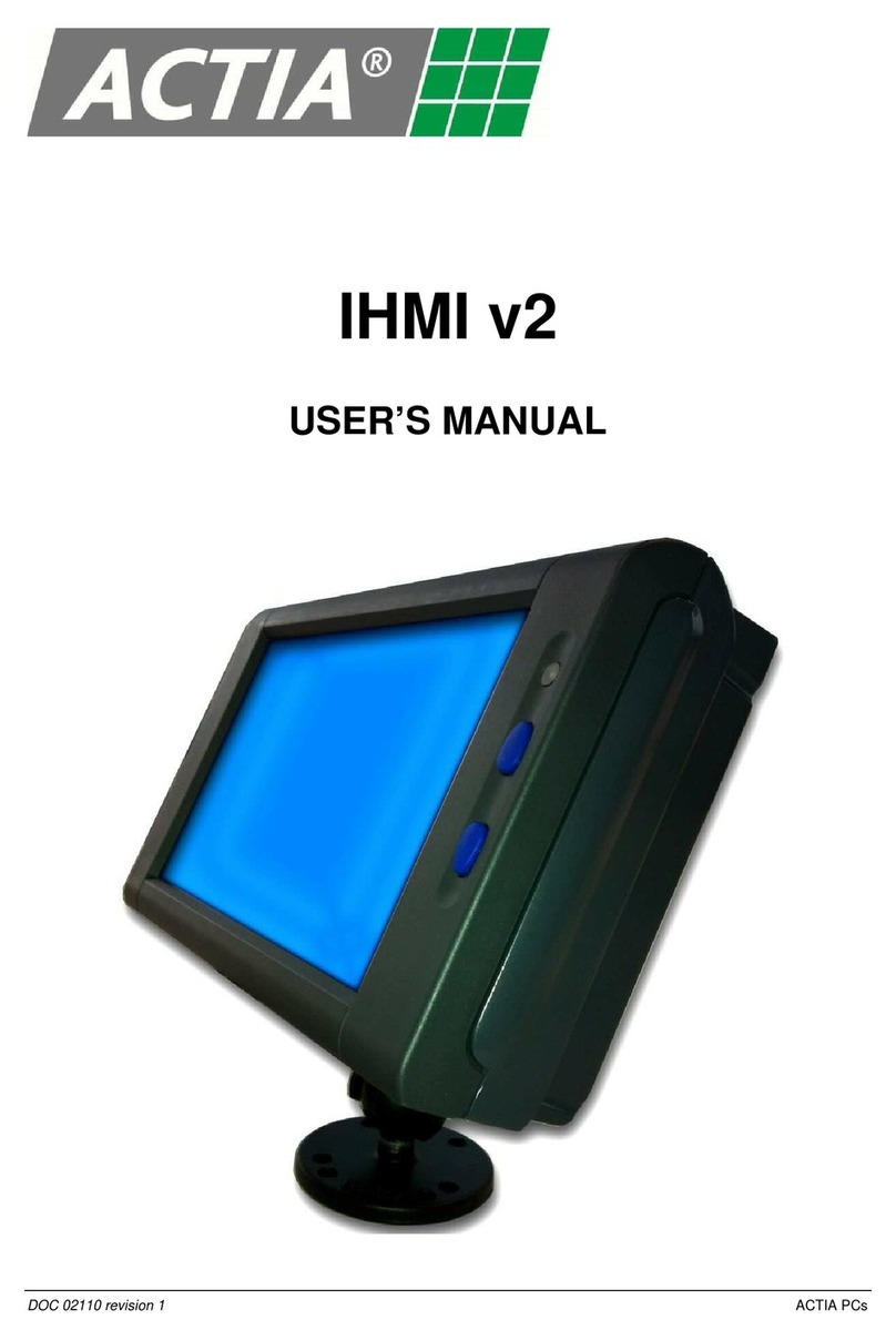 Actia IHMI user manual