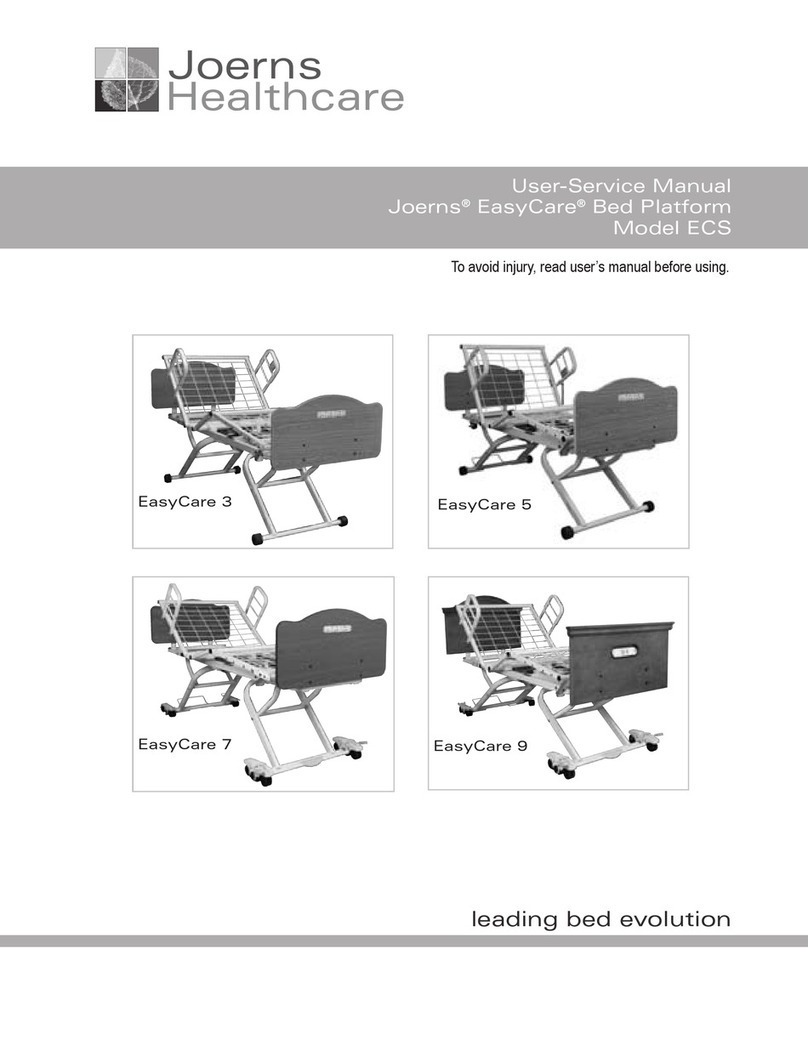 Joerns Healthcare ECS EasyCare 3 User & service manual