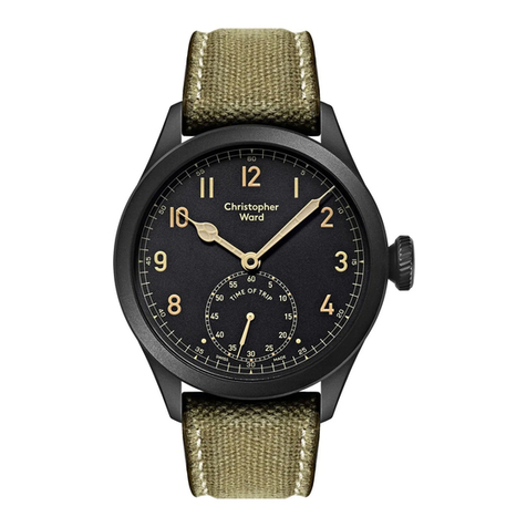 Christopher Ward C8 'Al Deere' TMB User guide