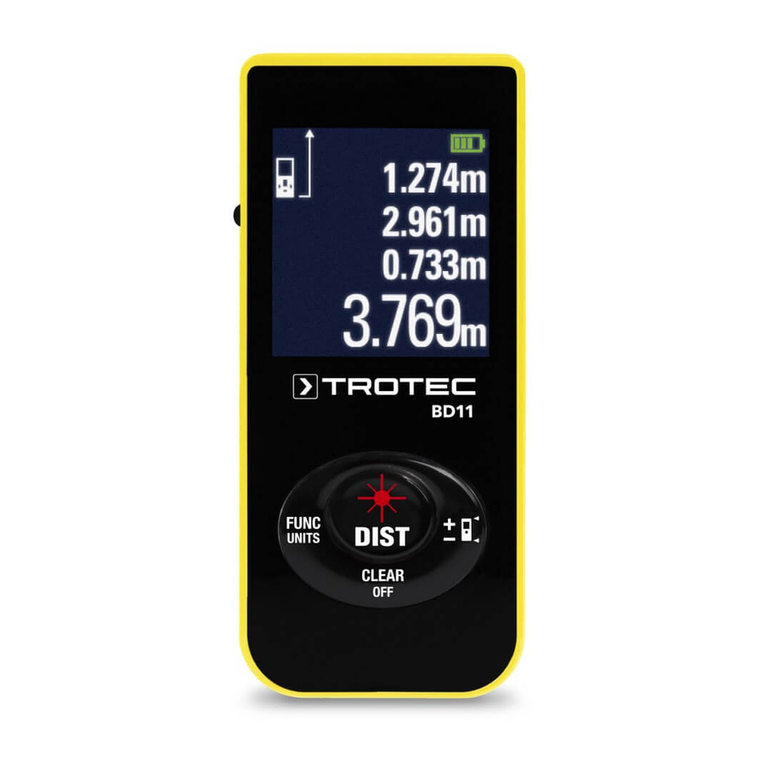 Trotec BD11 User manual