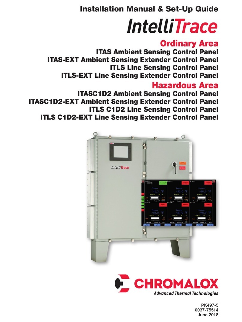 Chromalox IntelliTrace ITAS-EXT installation manual