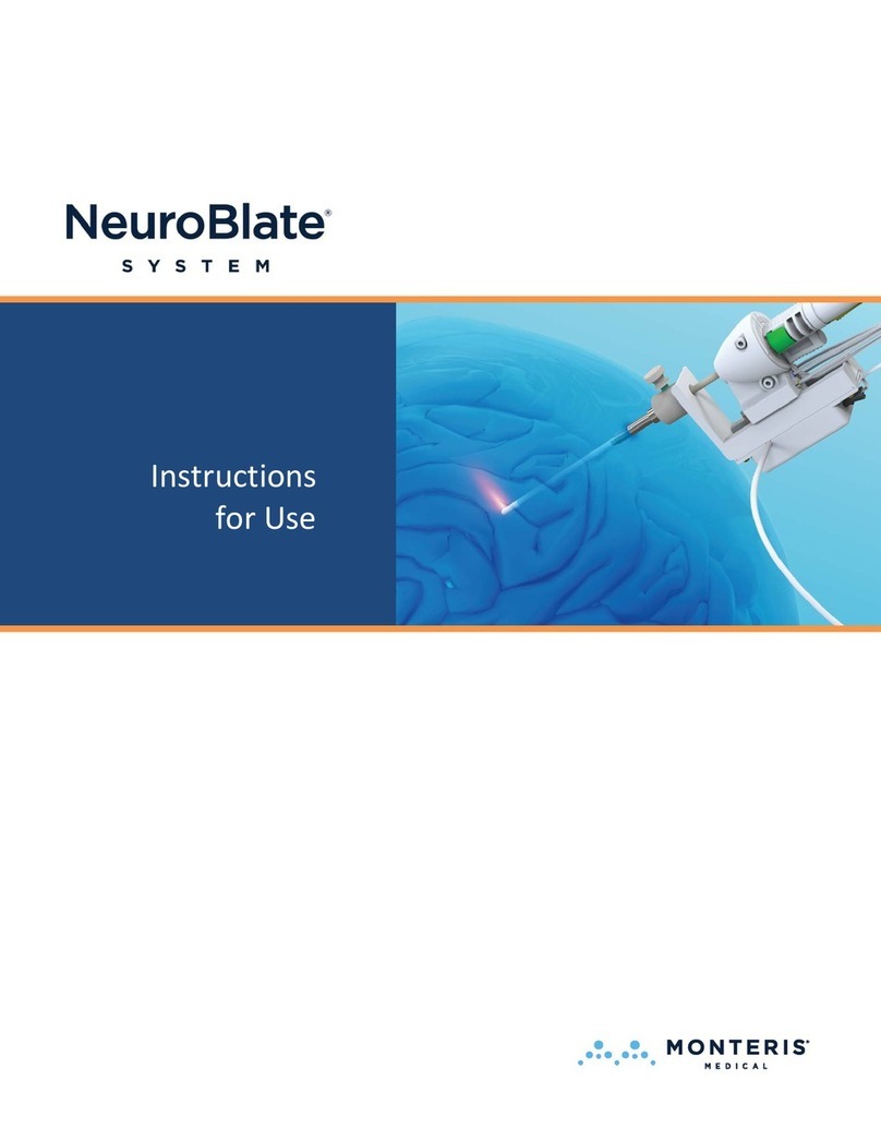 Monteris Medical Neuroblate Instructions for use
