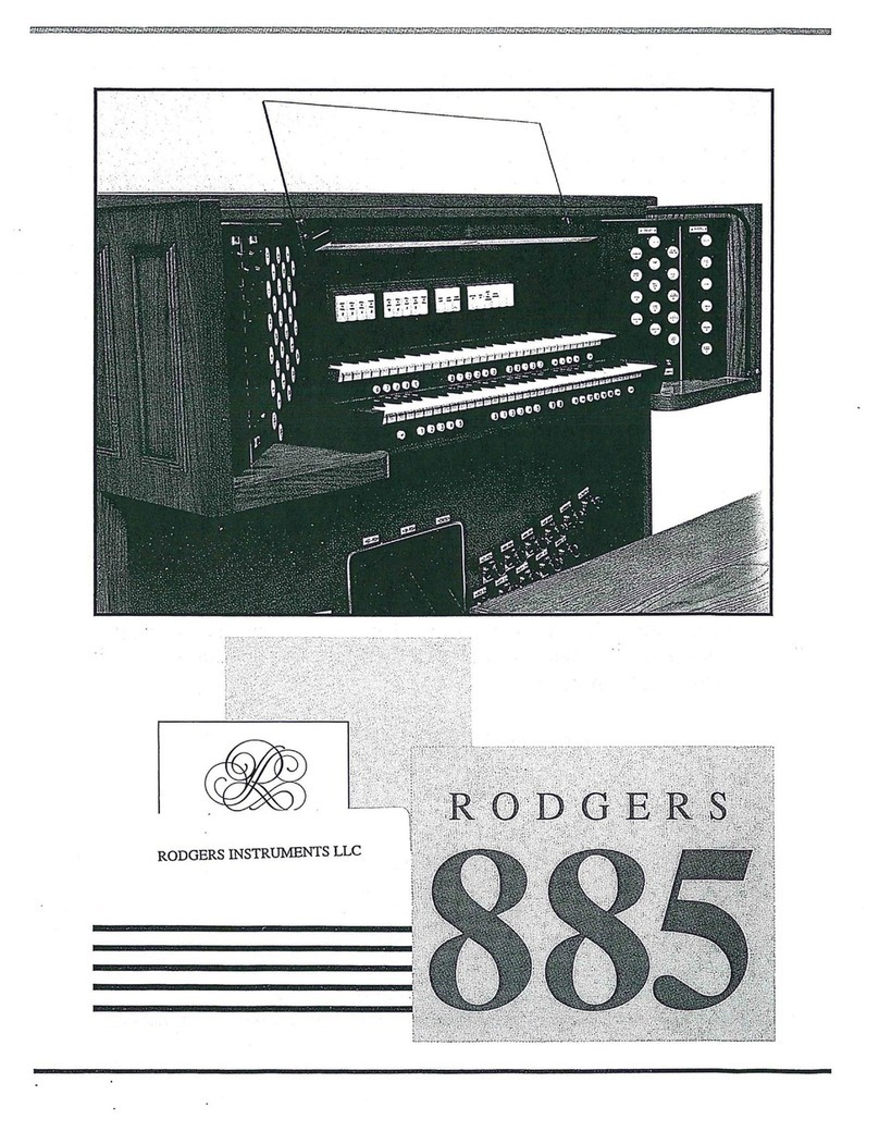 Rodgers 885 manual