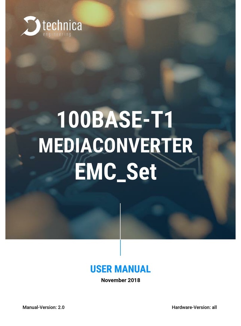 Technica 100BASE-T1 SPY Mini user manual