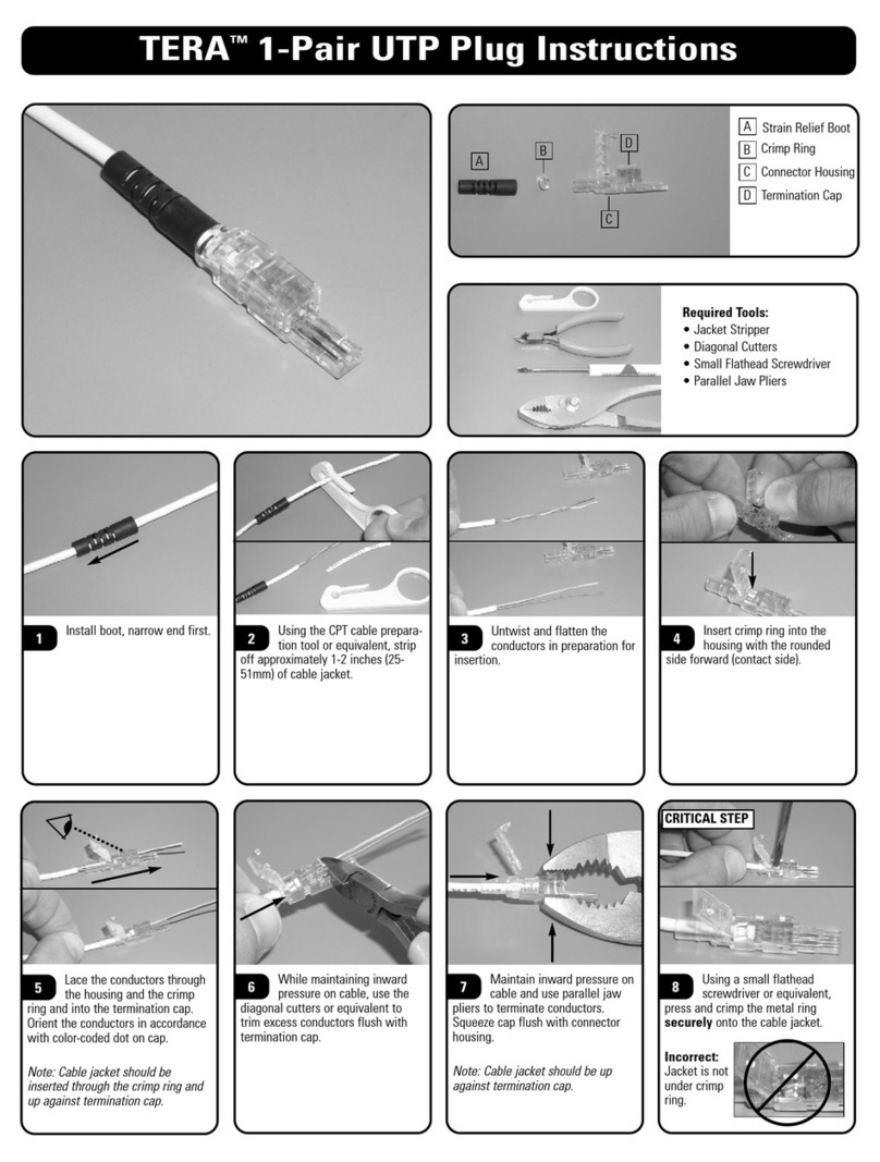 Siemon TERA Instructions for use