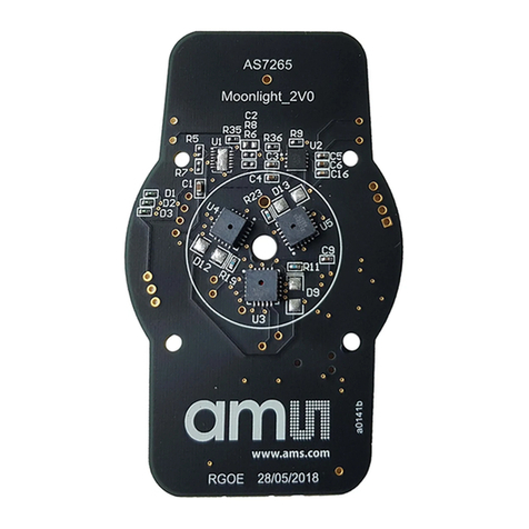 AMS AS7265 Series Multispectral Chipset user guide