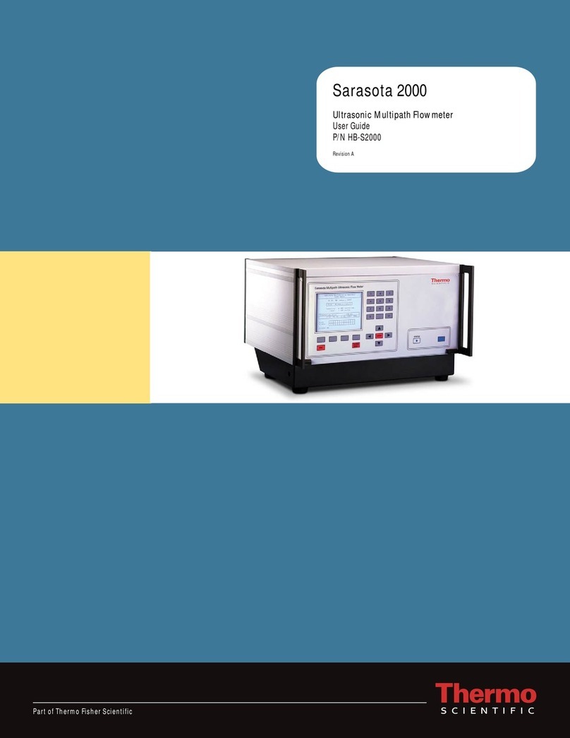 Thermo Scientific Sarasota 2000 user guide