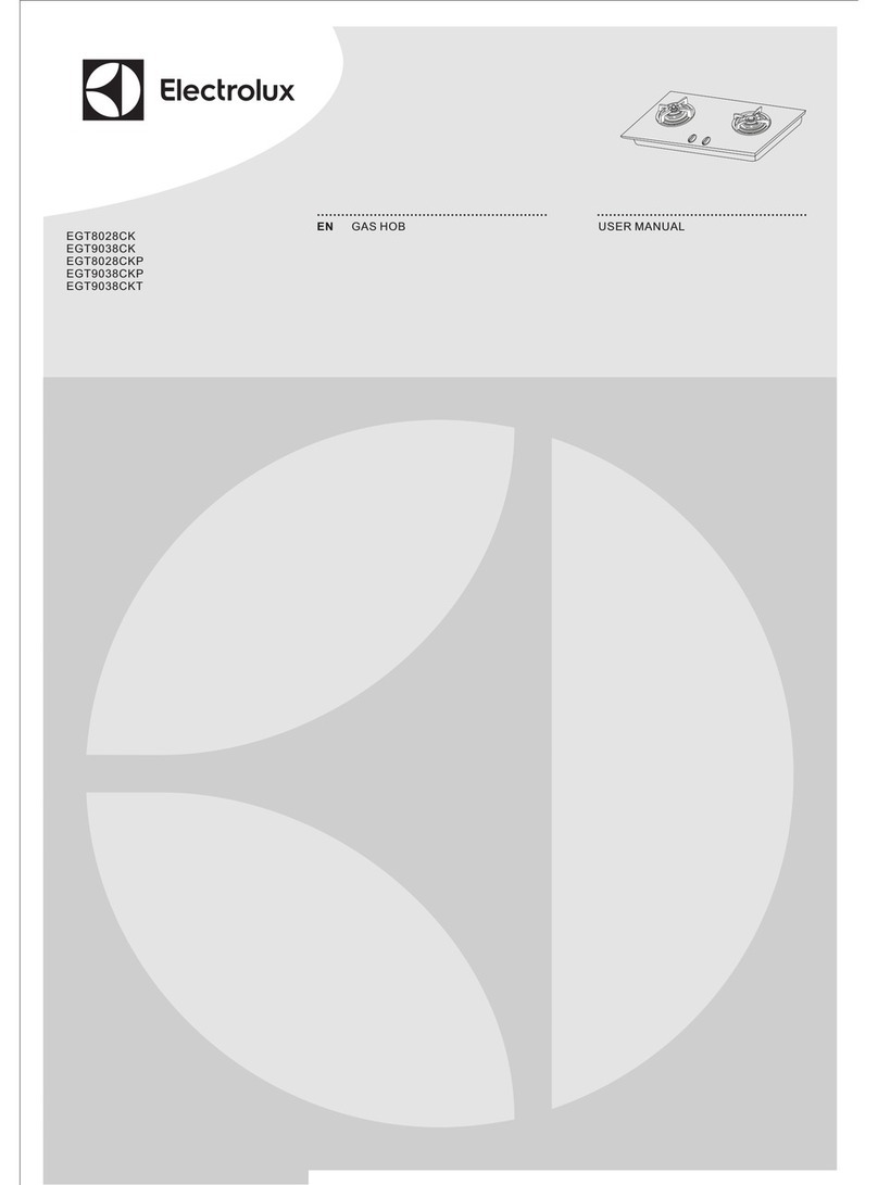 Electrolux EGT8028CK User manual