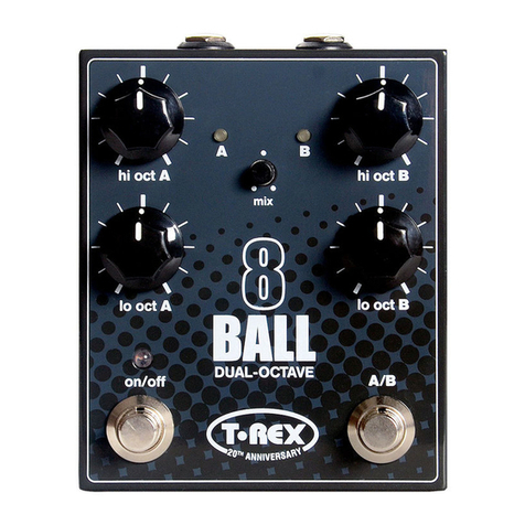 TREX 8 BALL DUAL-OCTAVE User manual