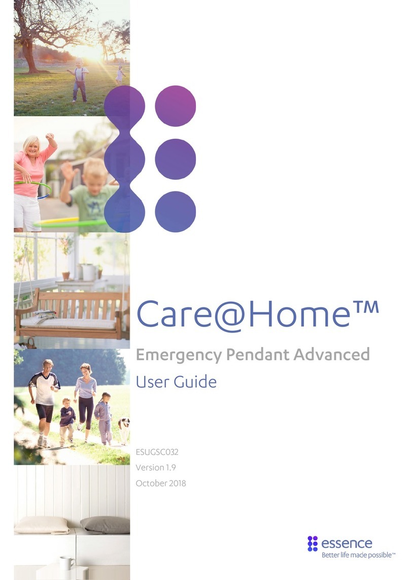 Essence Care Home user guide