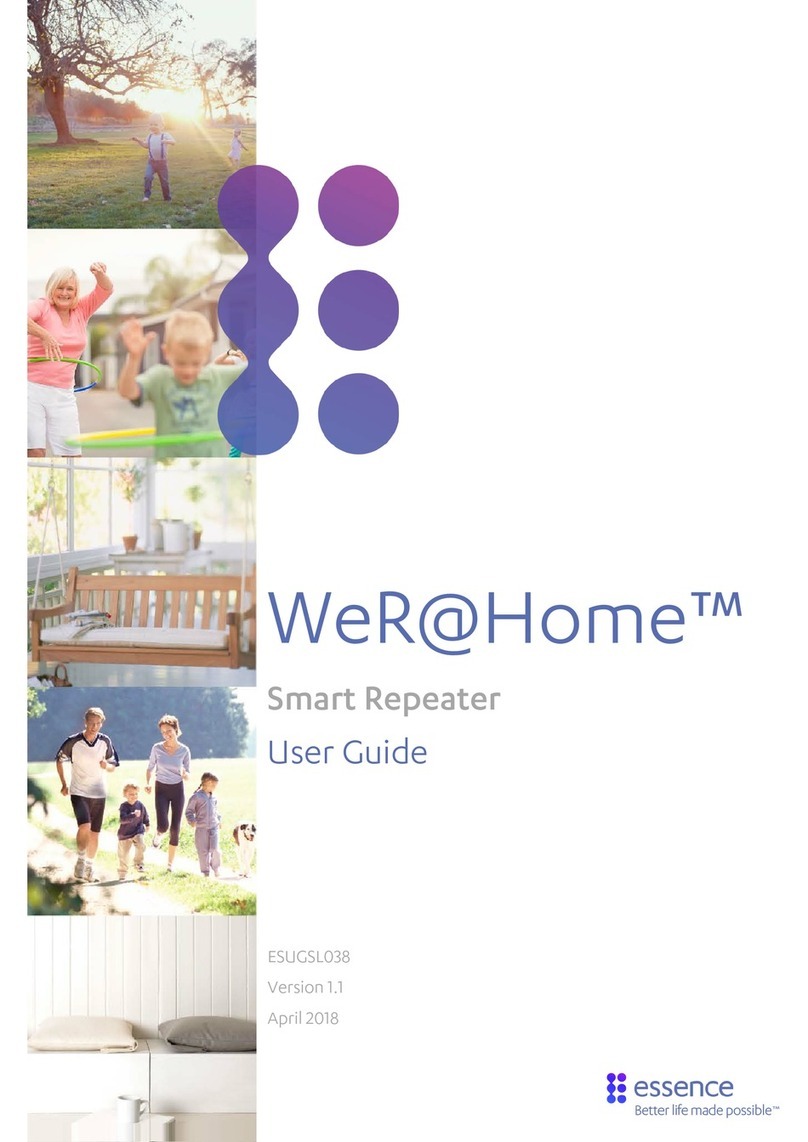 Essence WeR@Home User manual