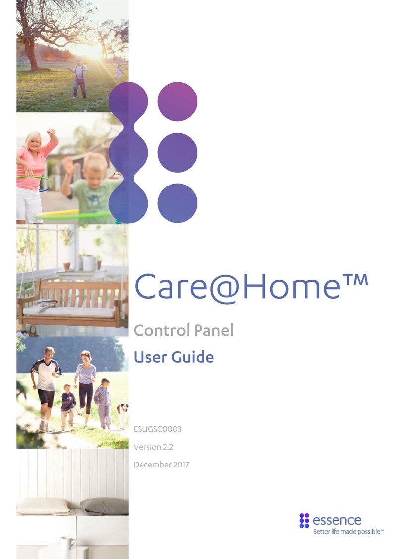 Essence Care Home user guide