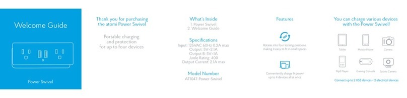 ATOMI AT1047 Welcome guide