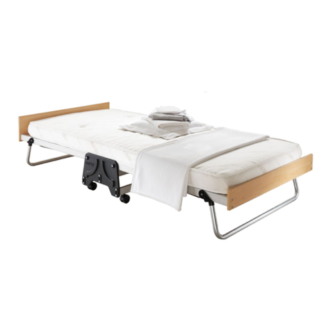 Jay-Be J-Bed Performance Folding Guest Bed Assembly and Care Guide