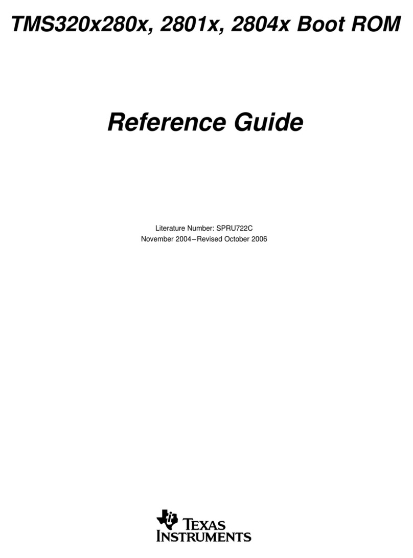 Texas Instruments TMS320*2801 Series reference guide