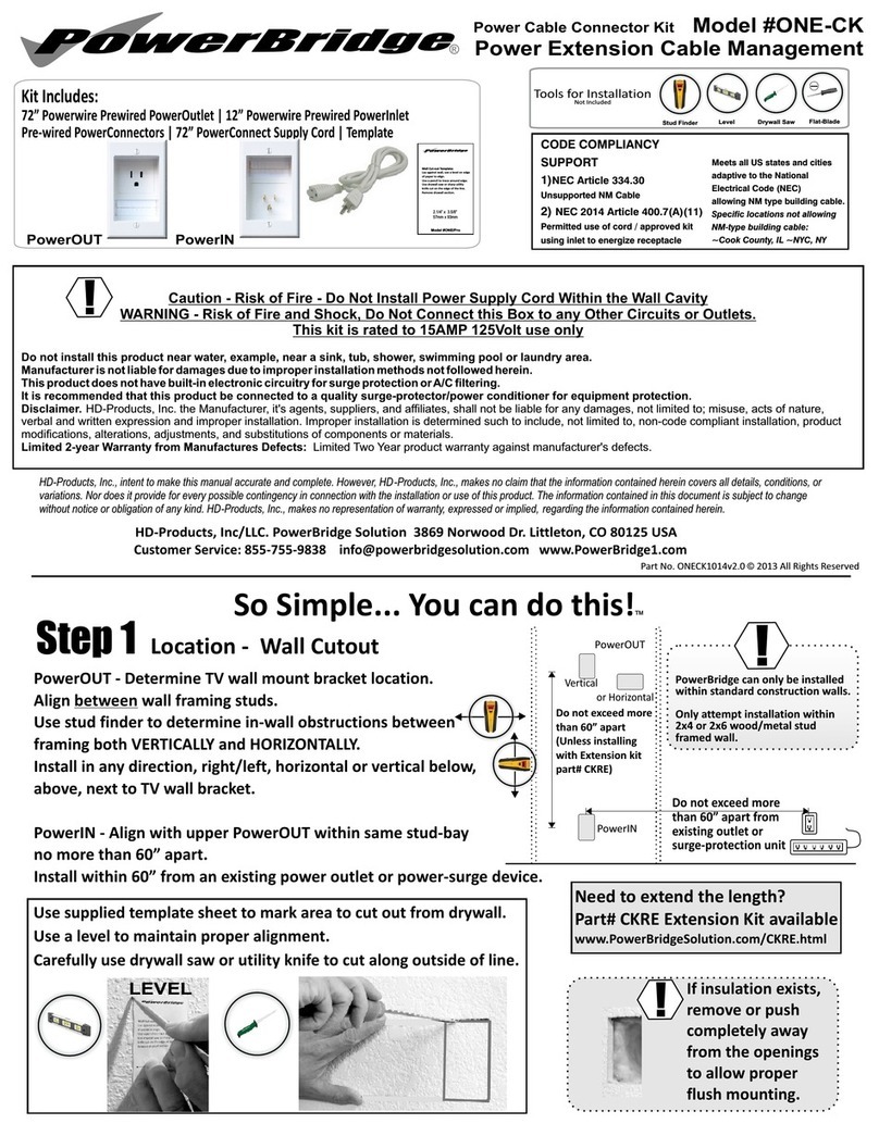 PowerBridge ONE/Pro User manual