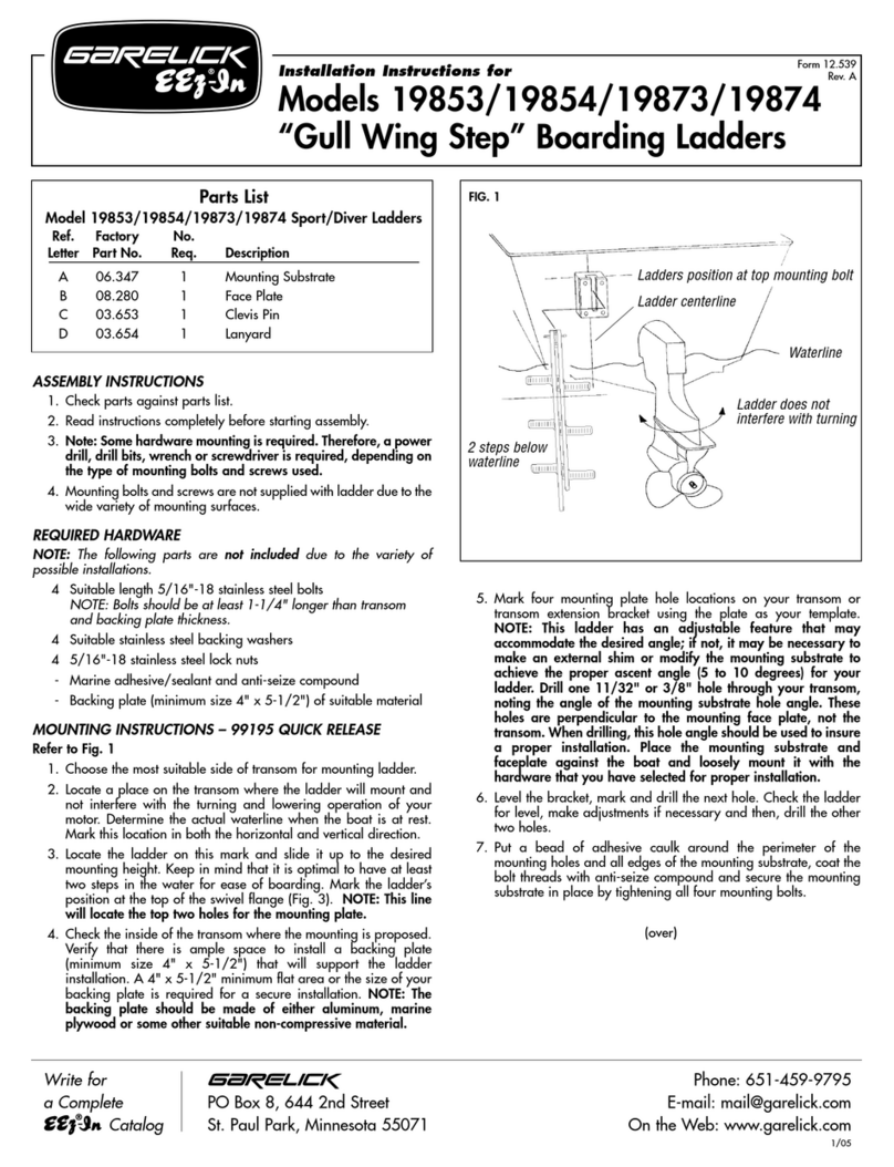 Garelick 19853 User manual