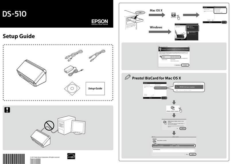 Epson DS-510 User manual