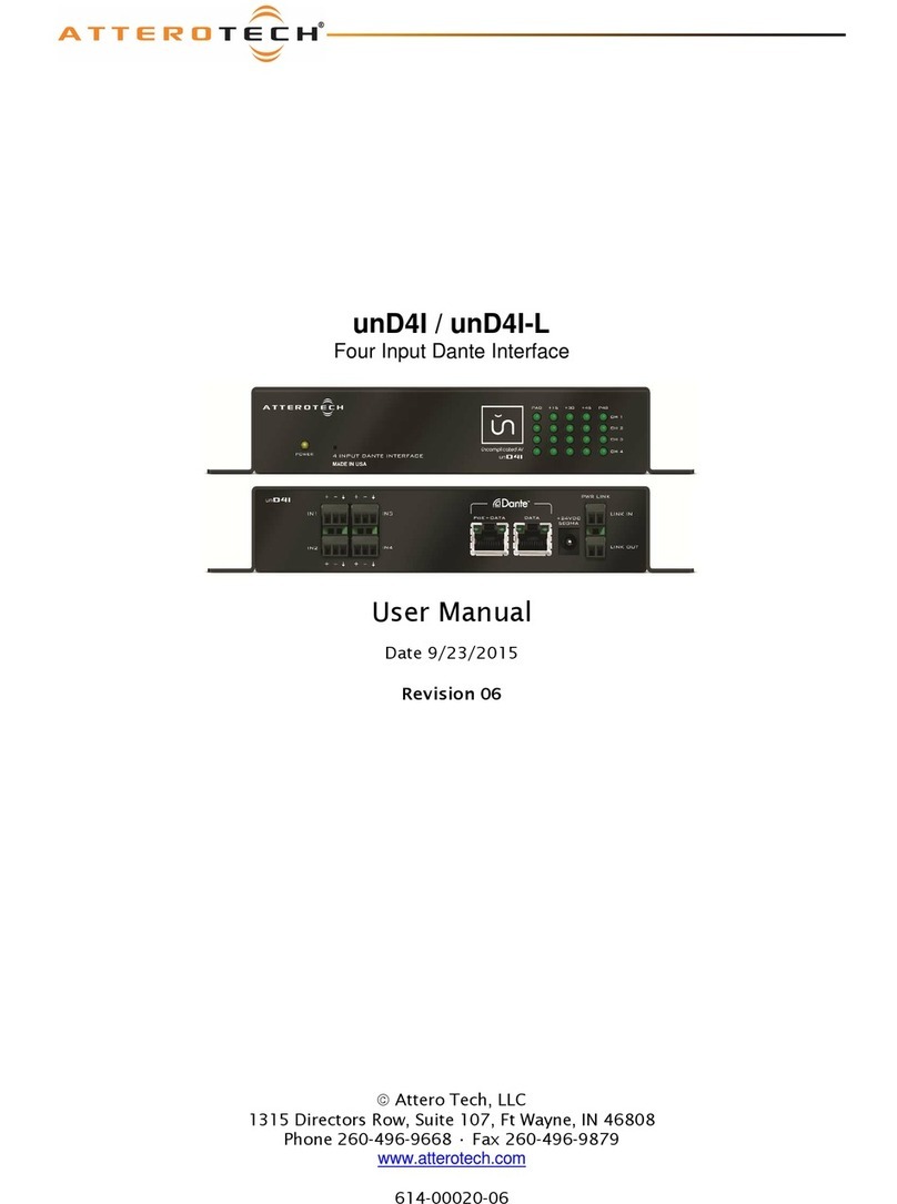 Attero Tech unD4l user manual