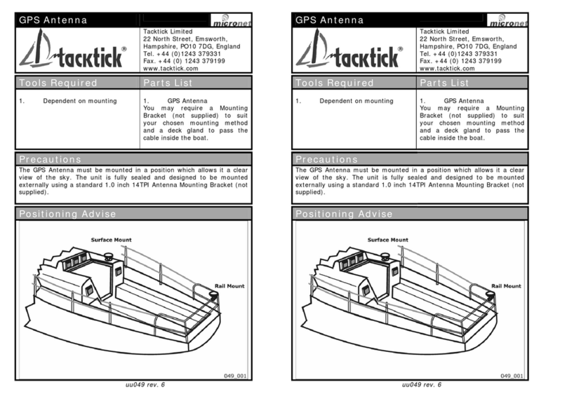 Tacktick T908 manual