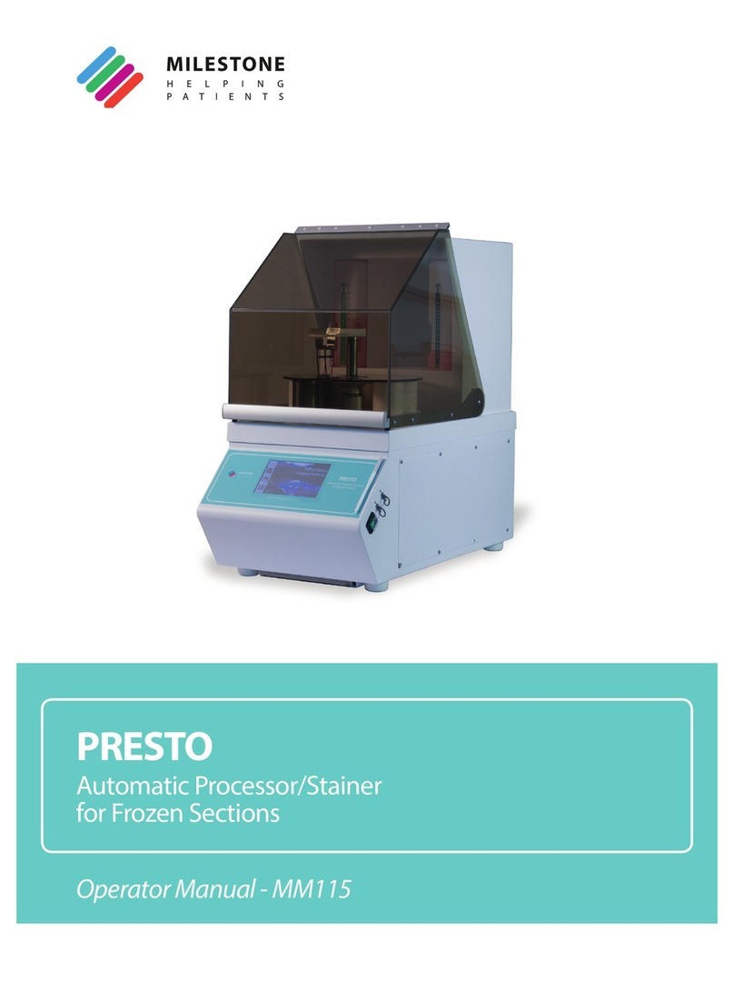 Milestone PRESTO Operator's manual