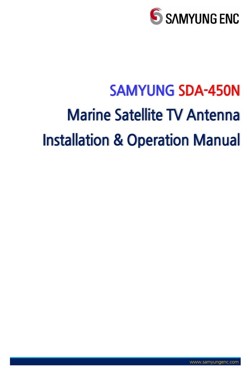 Samyung ENC SDA-450N Installation & operation manual