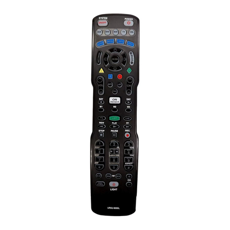 Universal Remote Control UR5L-9000L User manual