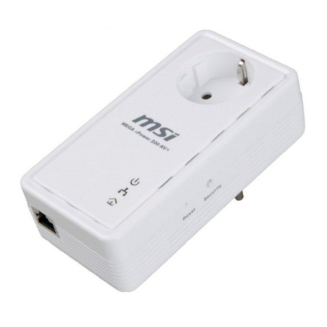 MSI MEGA ePower 200AV+ user manual