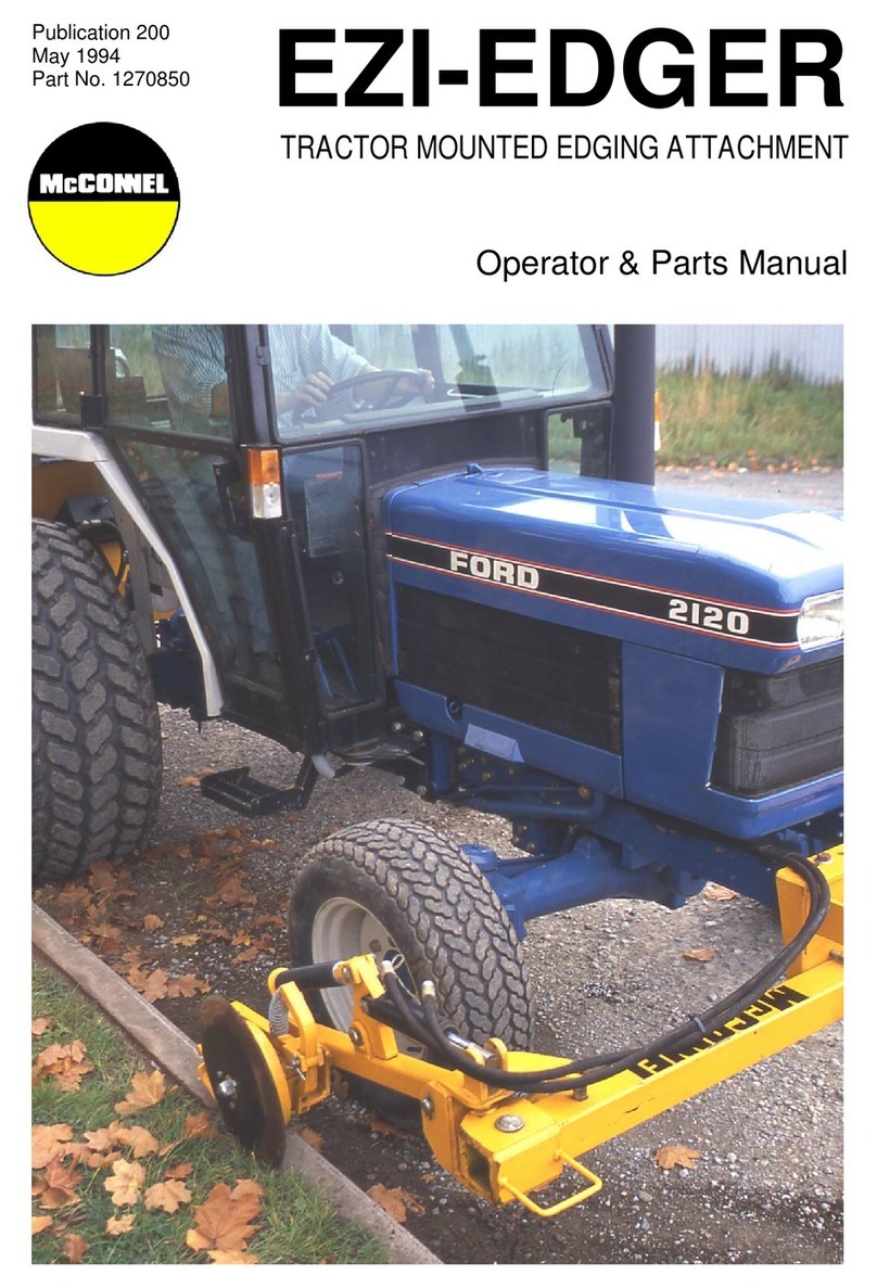 McConnel EZI-EDGER Operator's & parts manual McConnel EZI-EDGER Operator's & parts manual