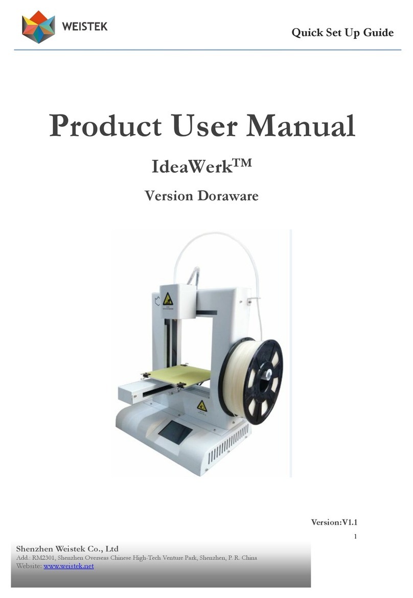 weistek IdeaWerk Product user manual