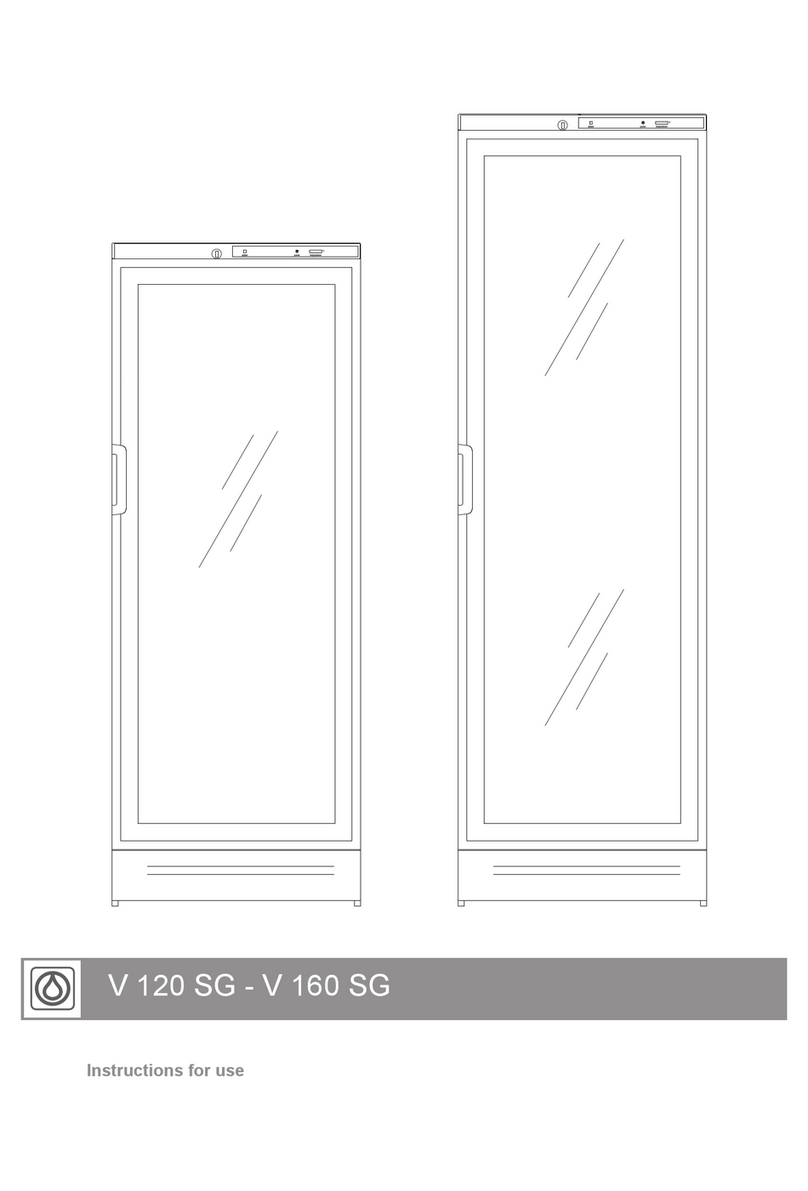 Vintec-Cellar V 120 SG Instructions for use