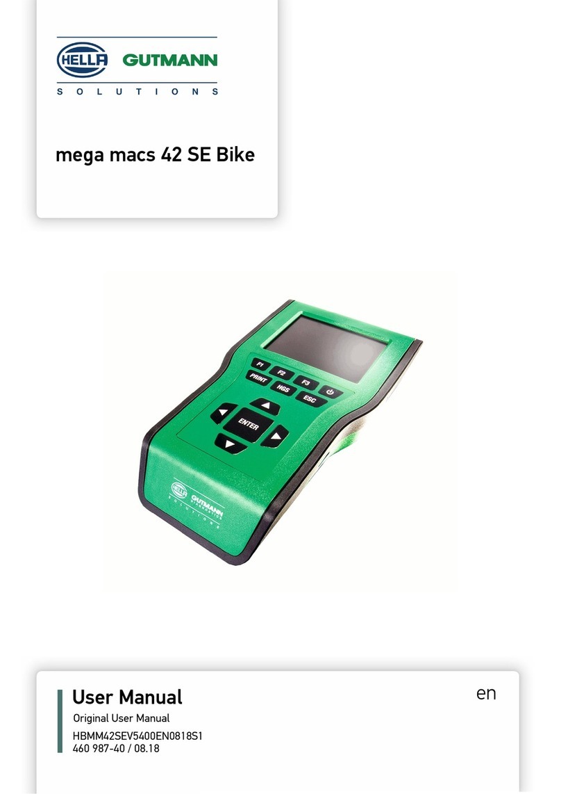 GUTMANN mega macs 42 SE Bike User manual