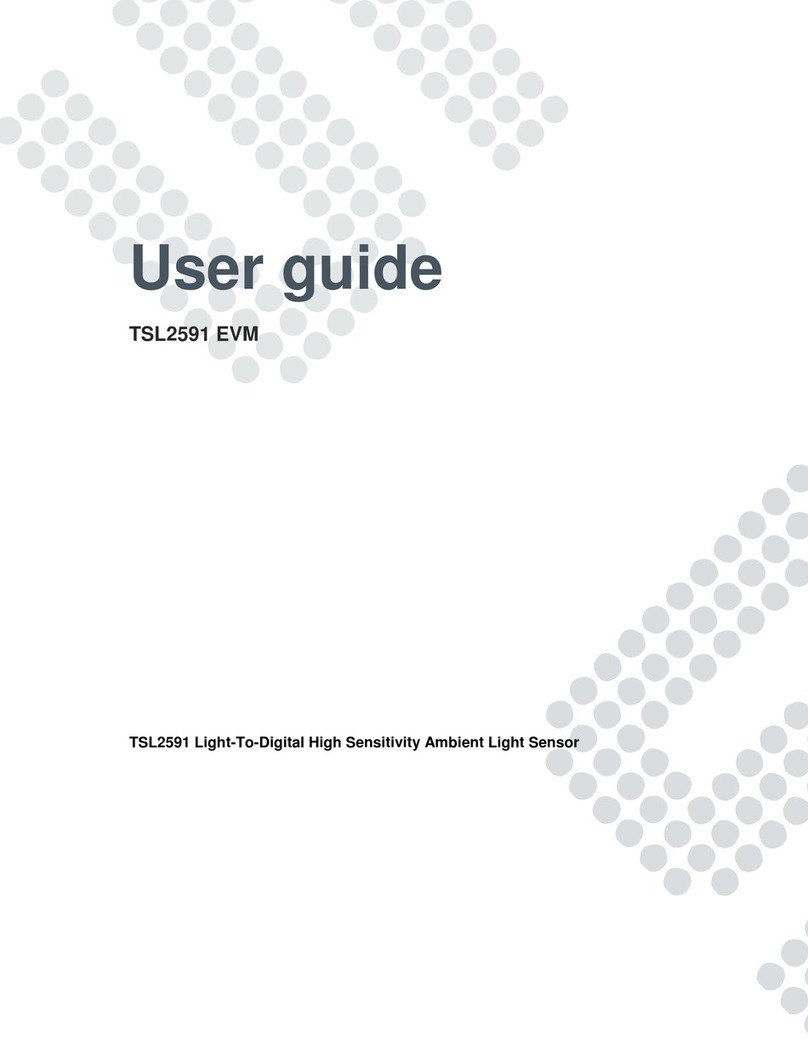 AMS TSL2591 EVM User manual